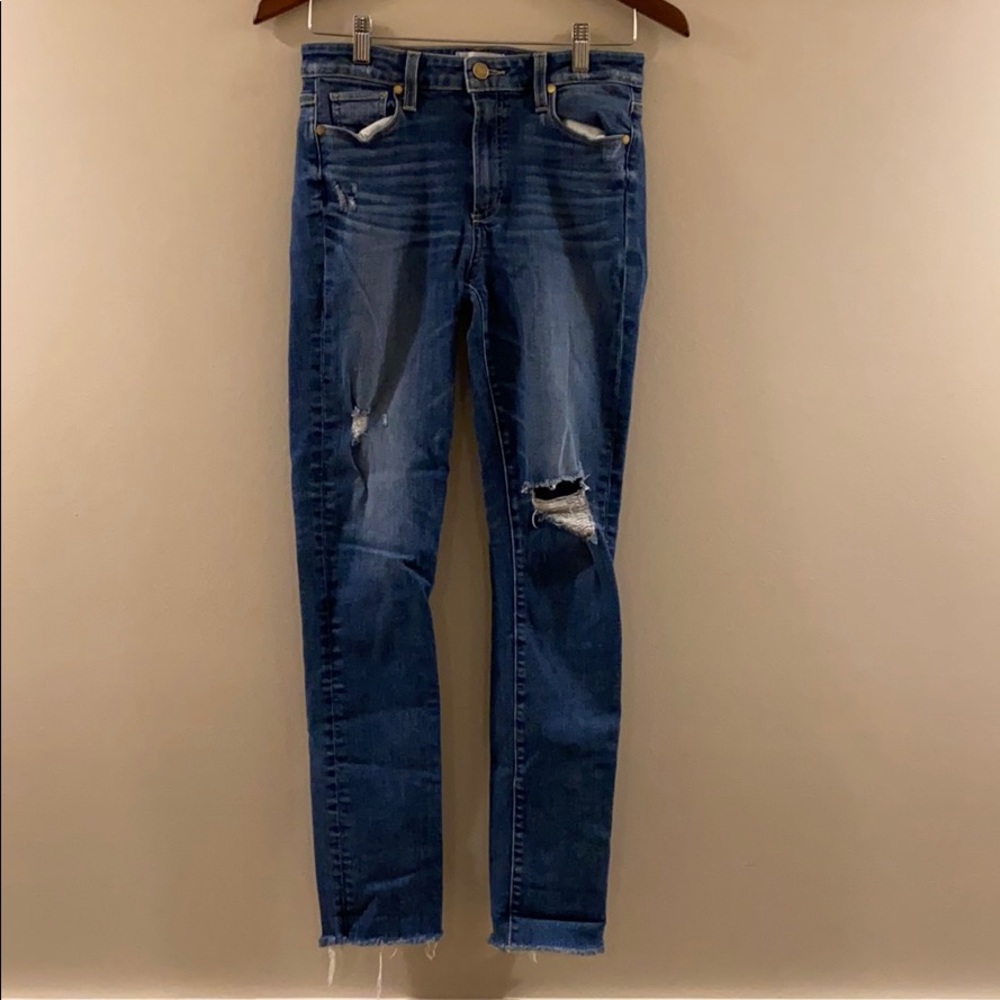 Paige Frayed Jeans 27